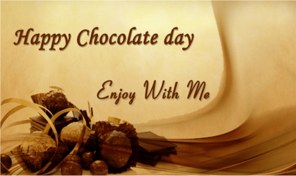 Happy Chocolate Day Enjoy With Me 
