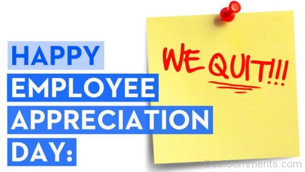 Happy Employee Appreciation Day !