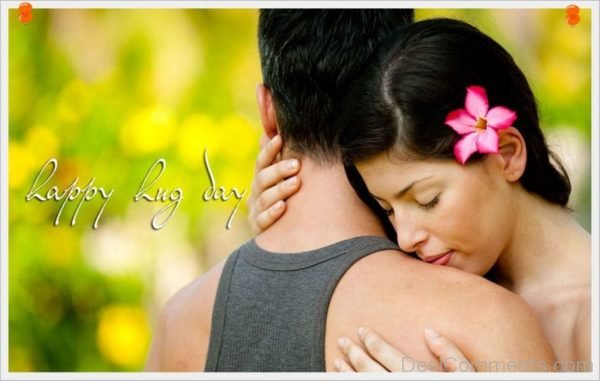 Happy Hug Day Cute Image