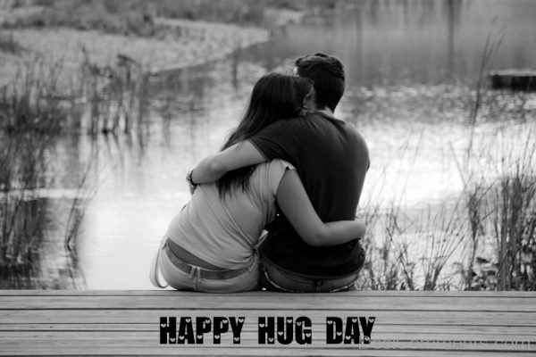 Happy Hug Day Wallpaper