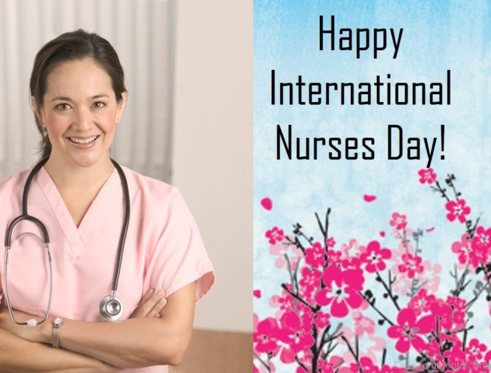 Happy international nurses day (file image). 