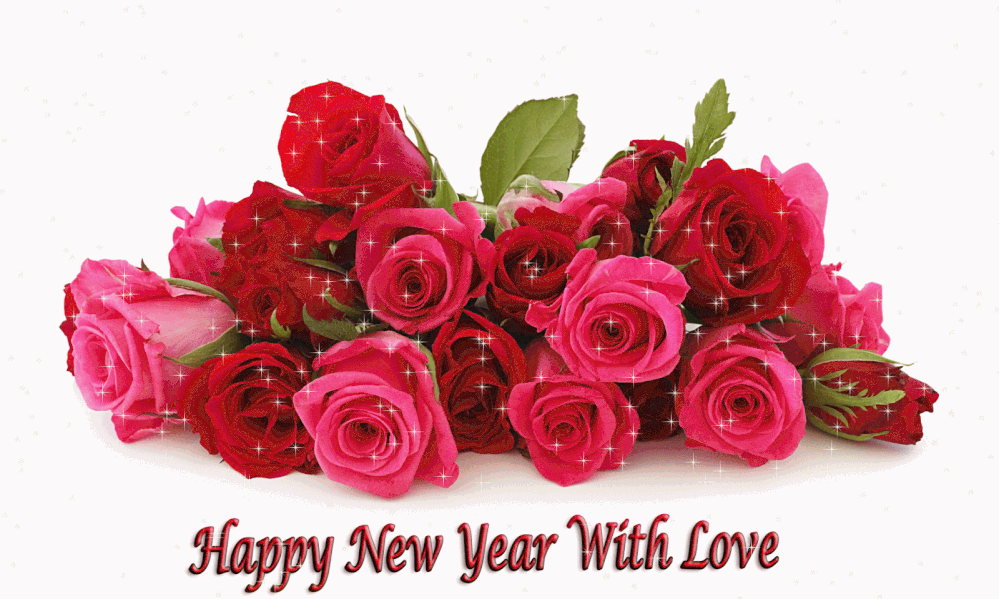 Happy New Year With Love - DesiComments.com