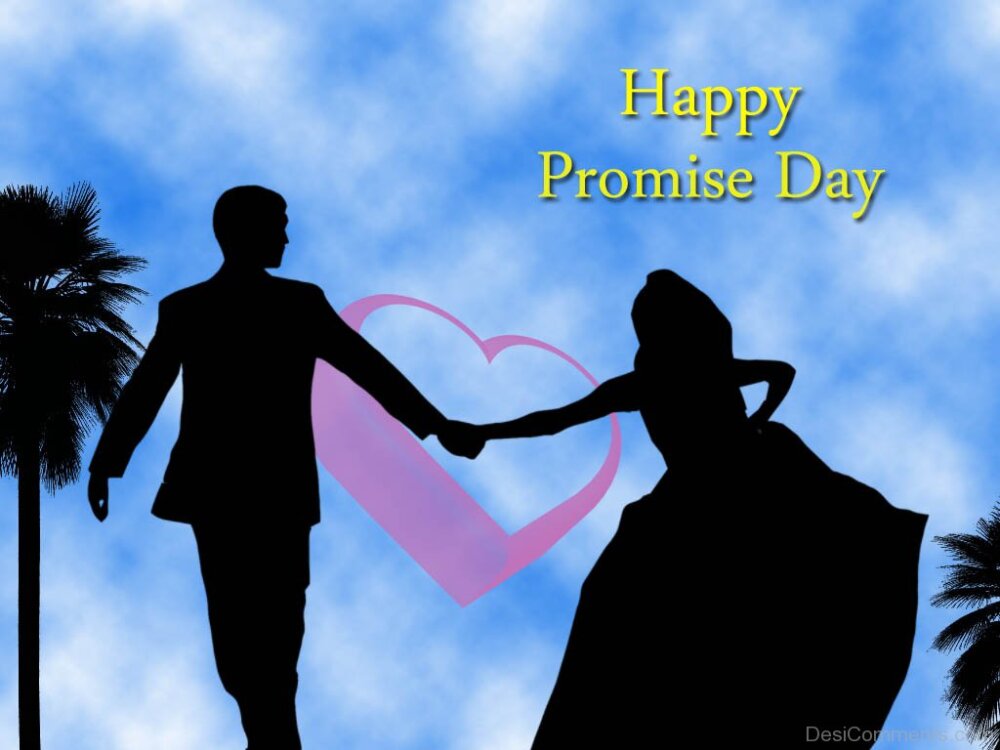 Happy Promise Day Beautiful Picture - DesiComments.com