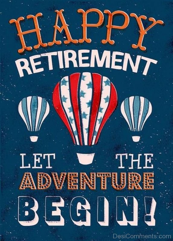 Happy Retirement - Let The Adventure Begin