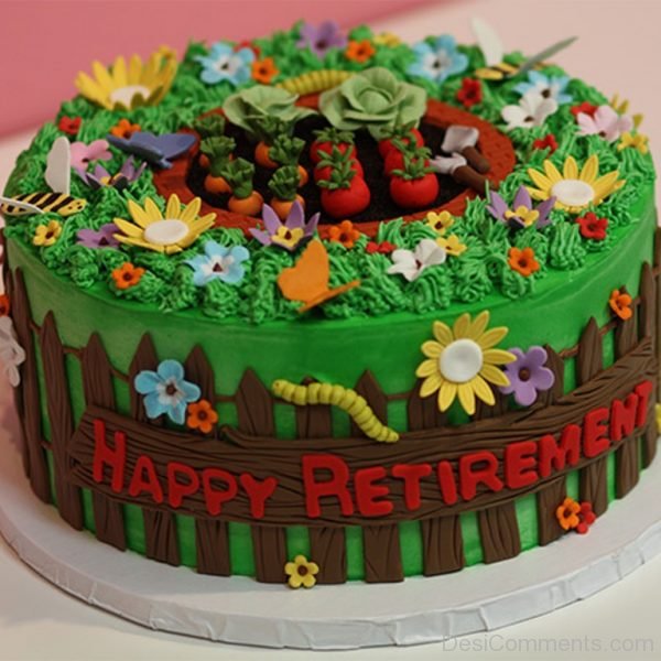 Happy Retirement Nice Cake