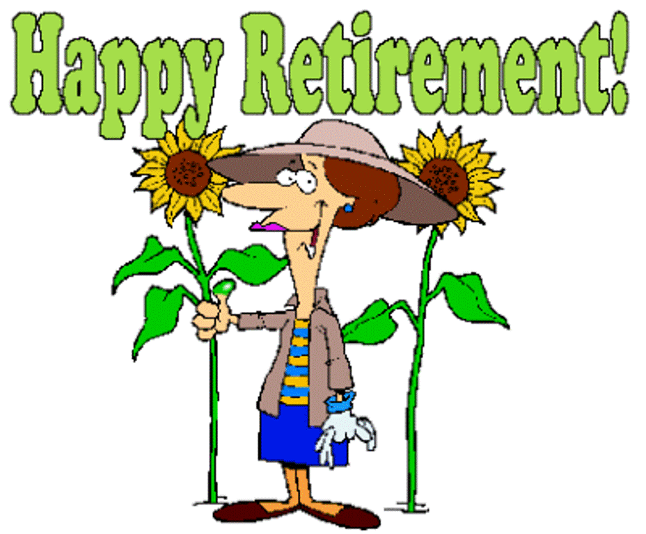 Happy Retirement With Flowers - DesiComments.com