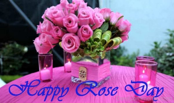 Happy Rose Day Elegant Picture