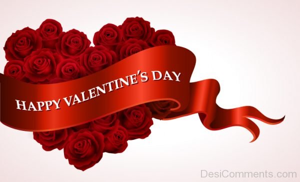 Happy Valentine Day Rose Image