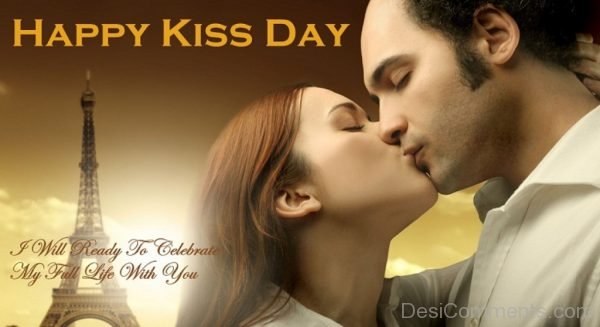 Happy kiss day