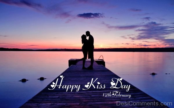 Happy kiss day Beautiful Image