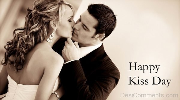 Happy kiss day Image