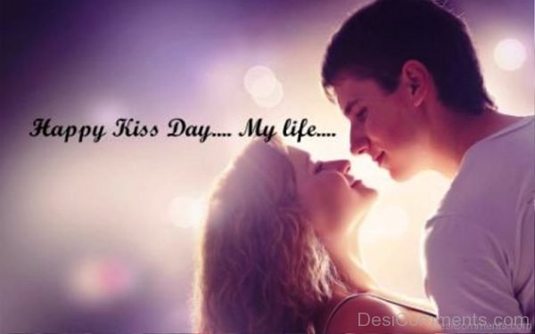 Happy kiss day My Life