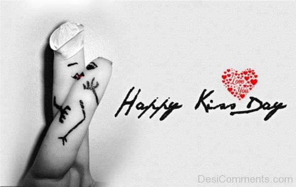 Happy kiss day Pic