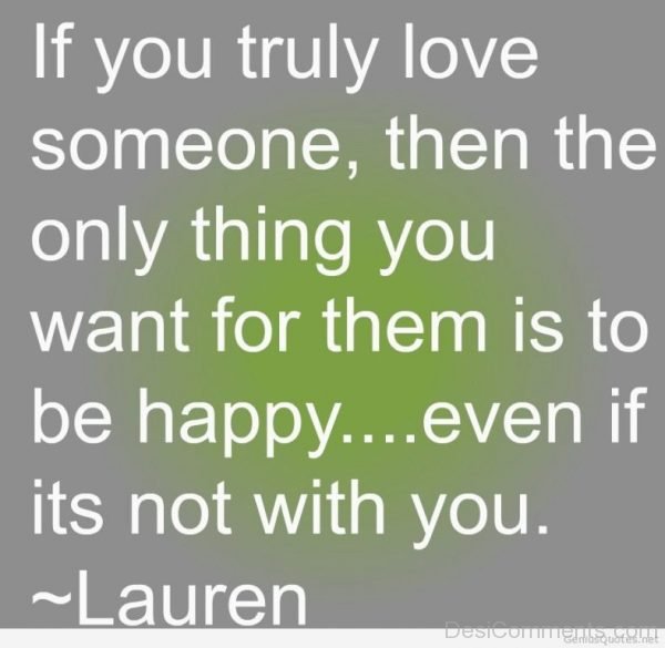 If You Truly Love Someone