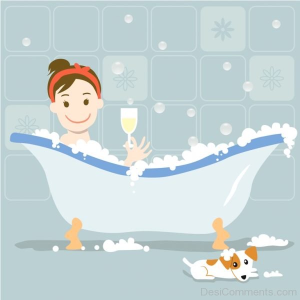 Image Of Bubble Bath Day