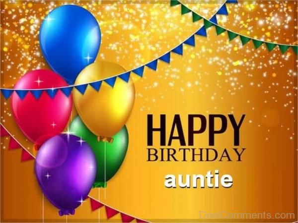 Image Of Happy Birthday Auntie