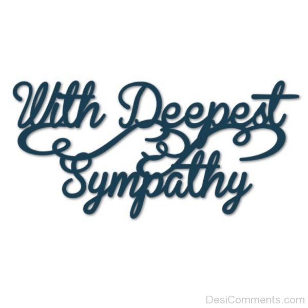 Image Of With Deepest Sympathy