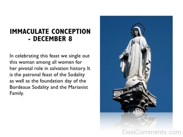 Immaculate Conception December 8