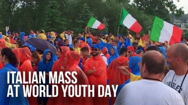 Italian Mass At World Youth Day