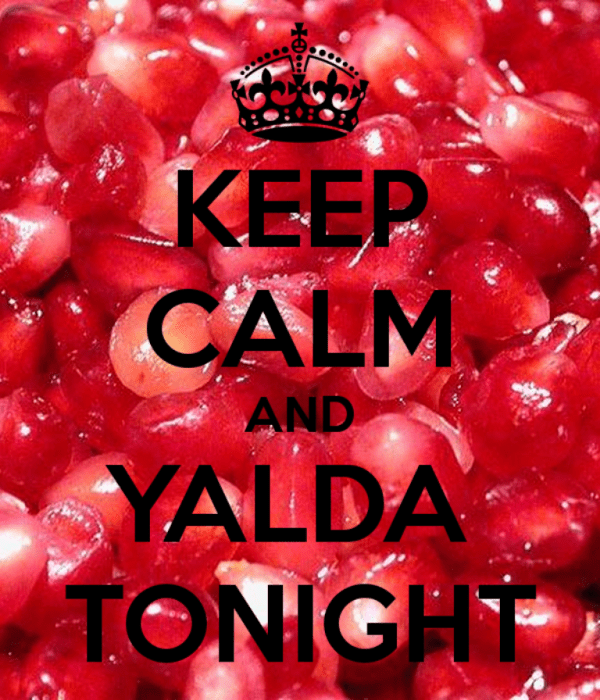 Keep Calm And Yalda Tonight