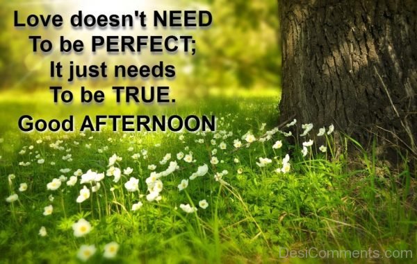 Love Doesn’t Need TO Be Perfect