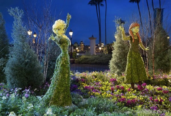 Character Topiaries at Epcot International Flower & Garden Festival