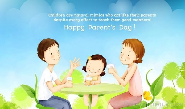Lovely Pic Of Parents Day