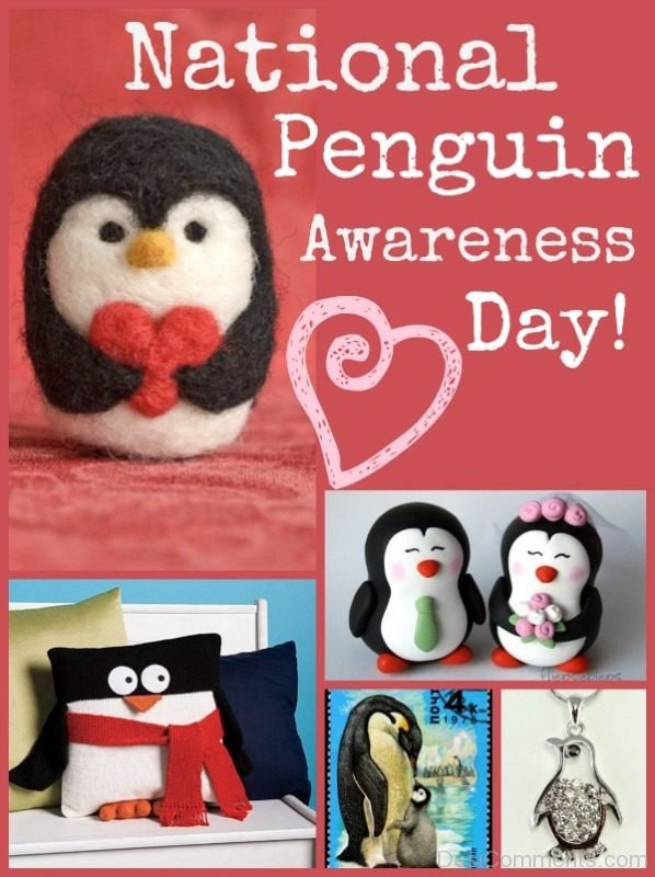 Lovely Pic Of Penguins Awareness Day