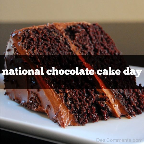 National Chocolate Cake Day Image