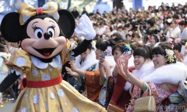 People Attend The Annual Coming Of Age Day Ceremony