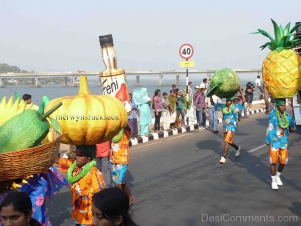 Picture of the Goa Carnival 2012