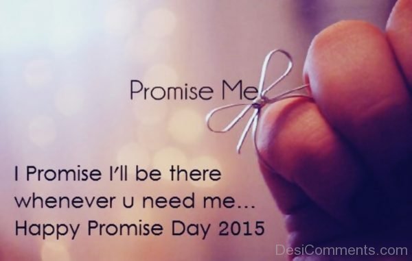 Promise me