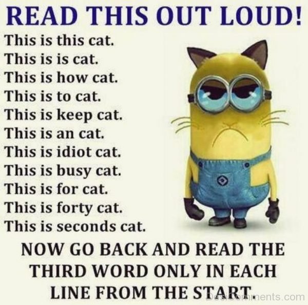Read This Out Loud !