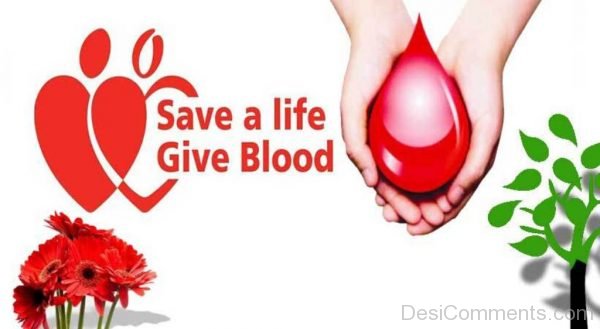 Save A Life Give Blood Image