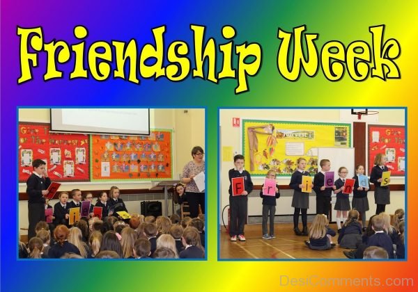 School Kids Celebrated Friendship Week