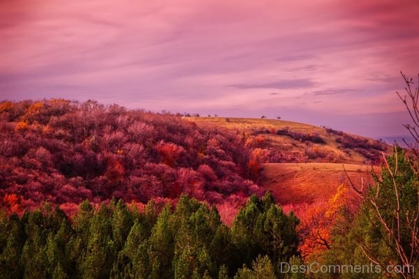 Serbia Hills Mountains Sunset