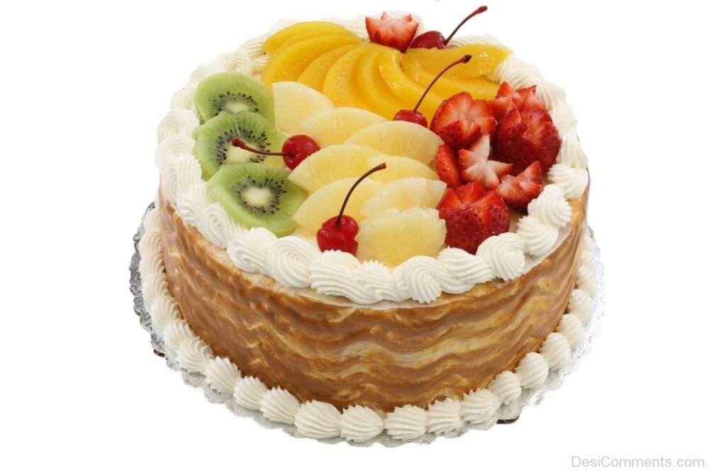 Tasty Birthday Cake Image DesiComments