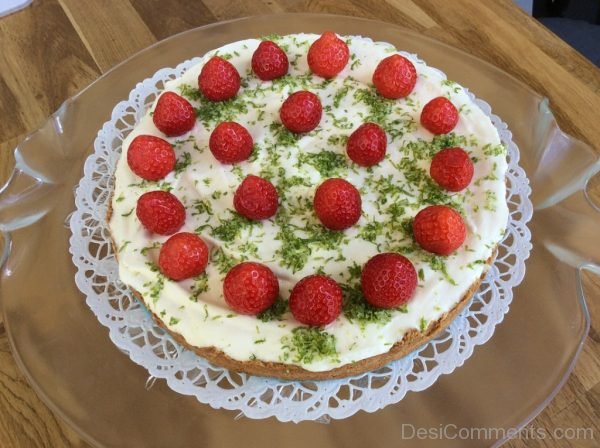 Tasty Strawberry Cake – Nice Image