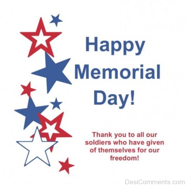 Thank You To All Our Soldiers