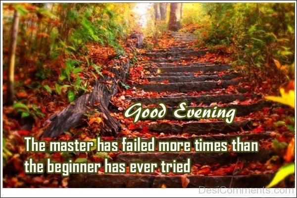 The Master Has Failed More Times Than THe Beginner Has Ever Tired