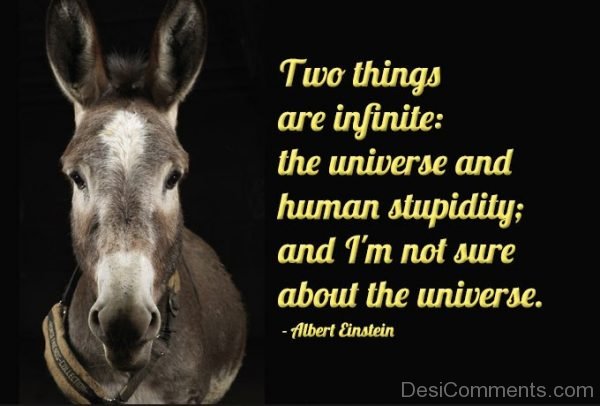 Two Things Are Infunite