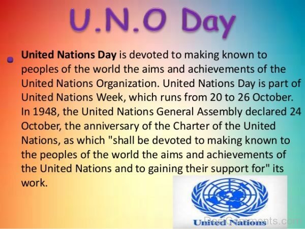 U.N.O Day