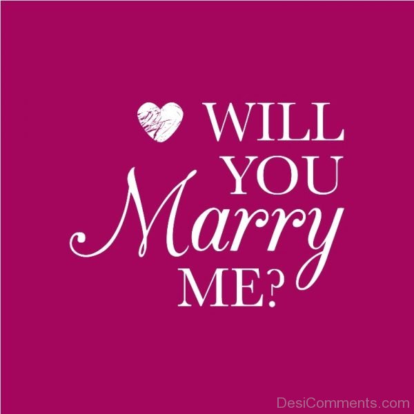 Will You Marry Me Image