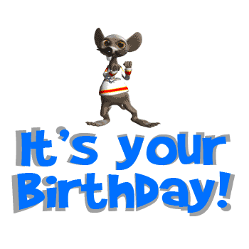 Wish Happy Birthday Animated Image