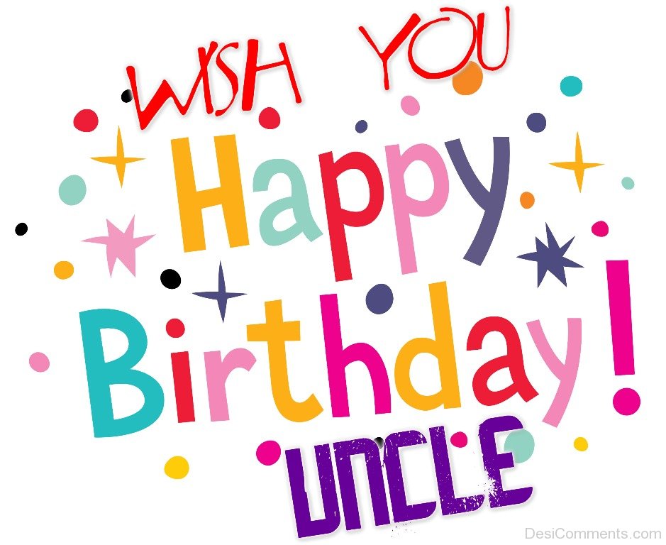 Wish You Happy Birthday Uncle - DesiComments.com