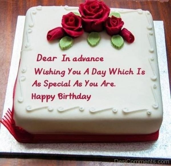 Wishing You A Day Which Is As Special As You Are