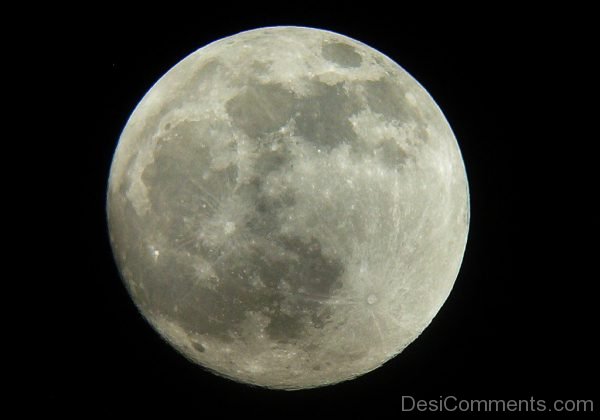 Wonderful Pic Of Full Moon Day