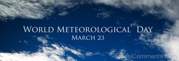World Meteorological Day March 23th