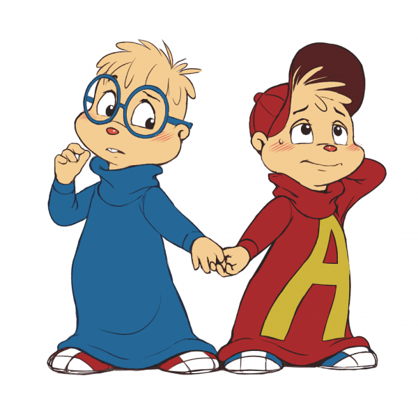 Alvin Holding Friend Hand