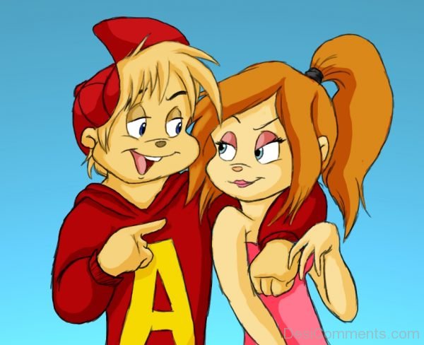 Alvin With Girlfriend